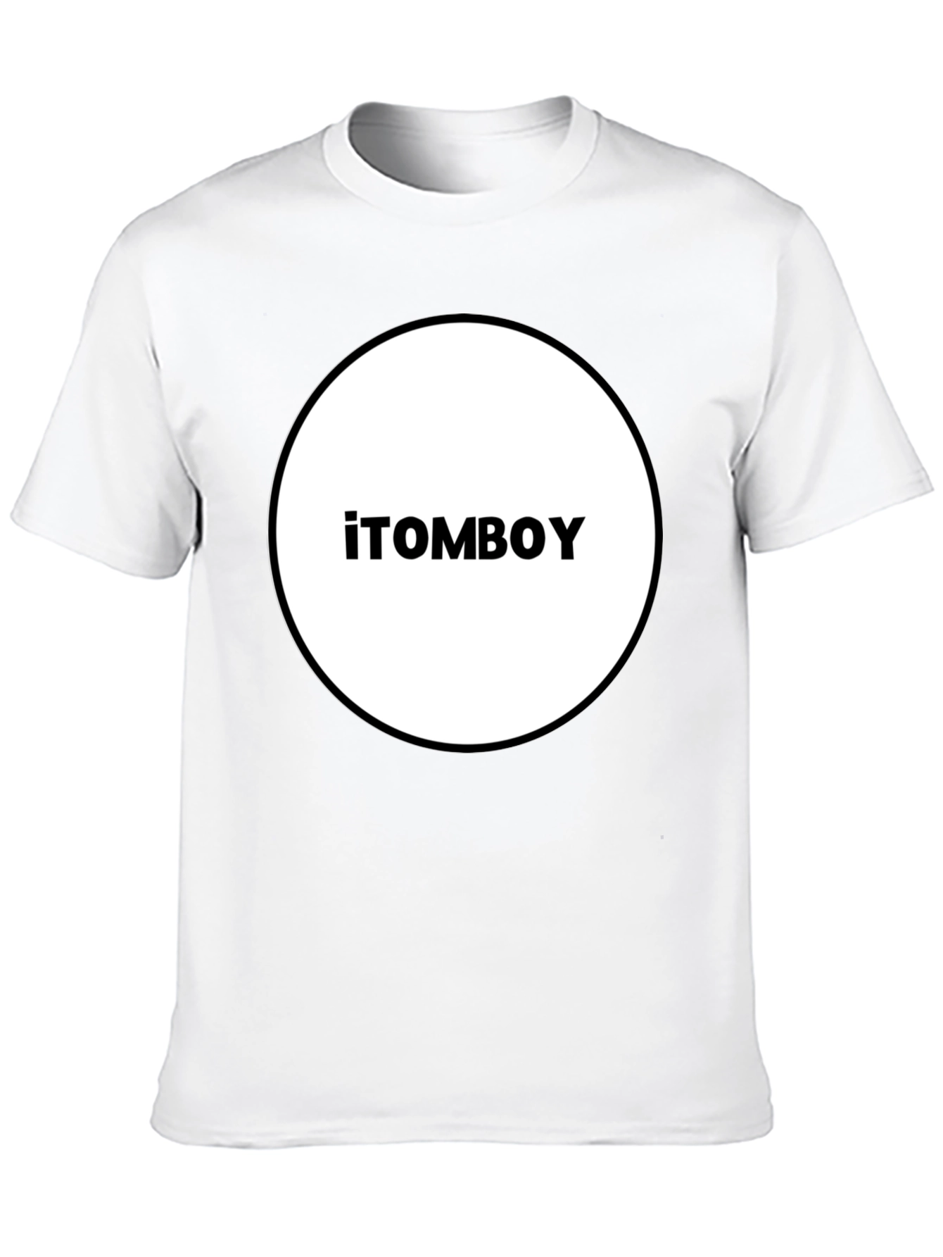 iTomboy Graphic Tee - Classic Black T-Shirt