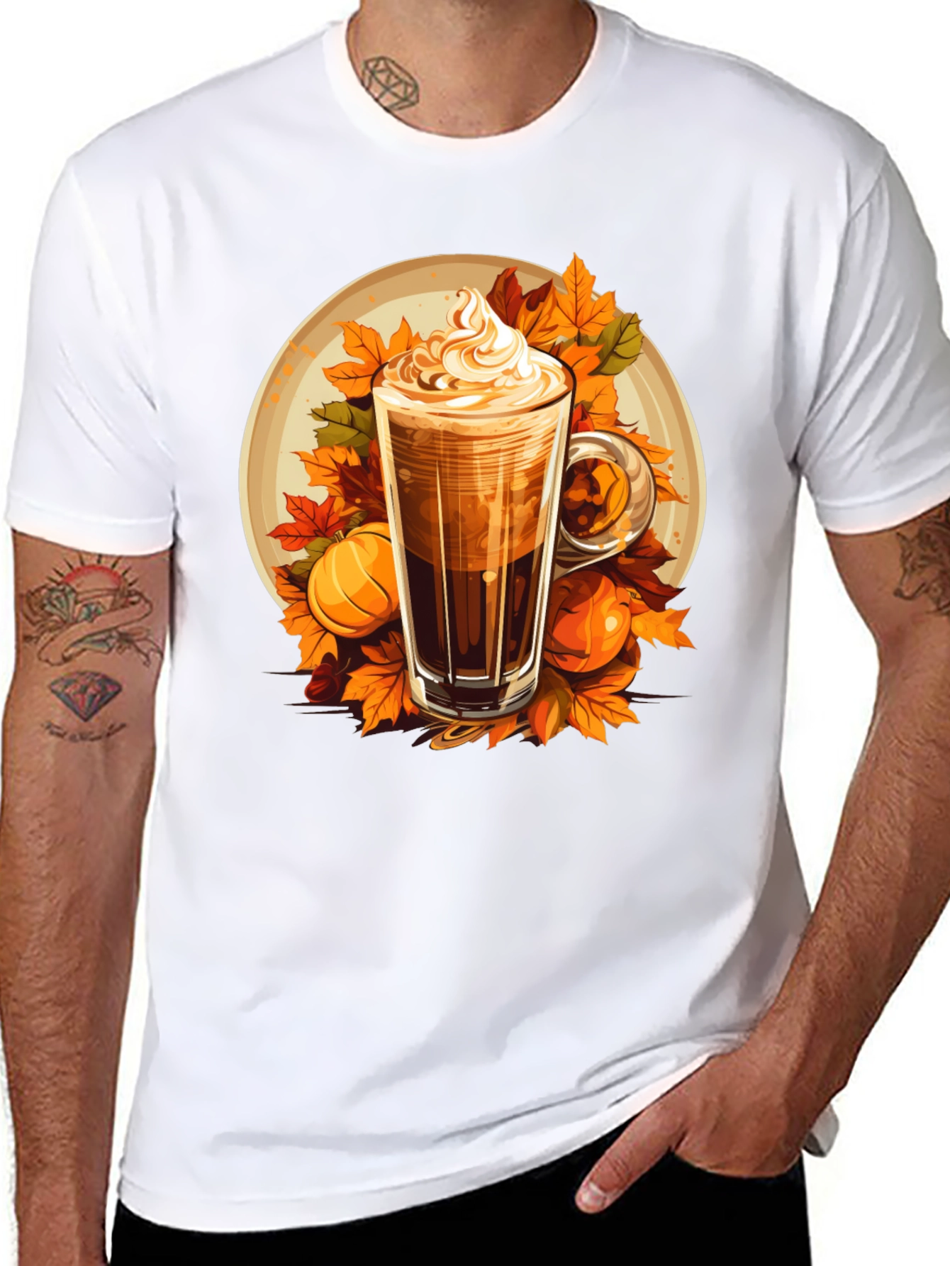 Pumpkin Spice Latte Fall T-Shirt