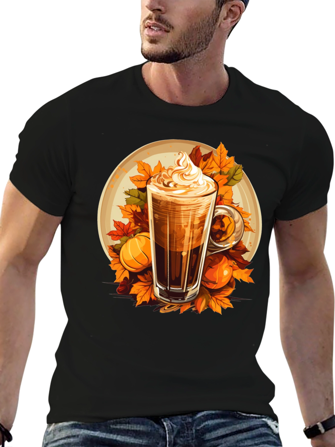 Pumpkin Spice Latte Fall T-Shirt