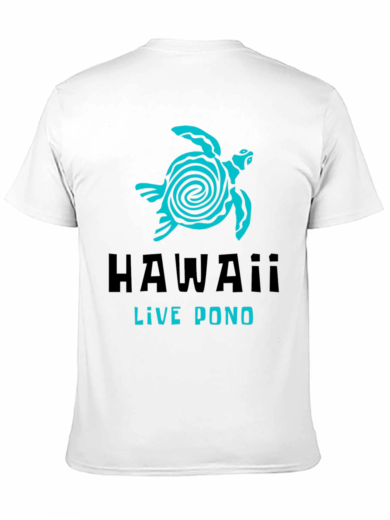 Hawaii Live Pono Turtle Graphic Tee
