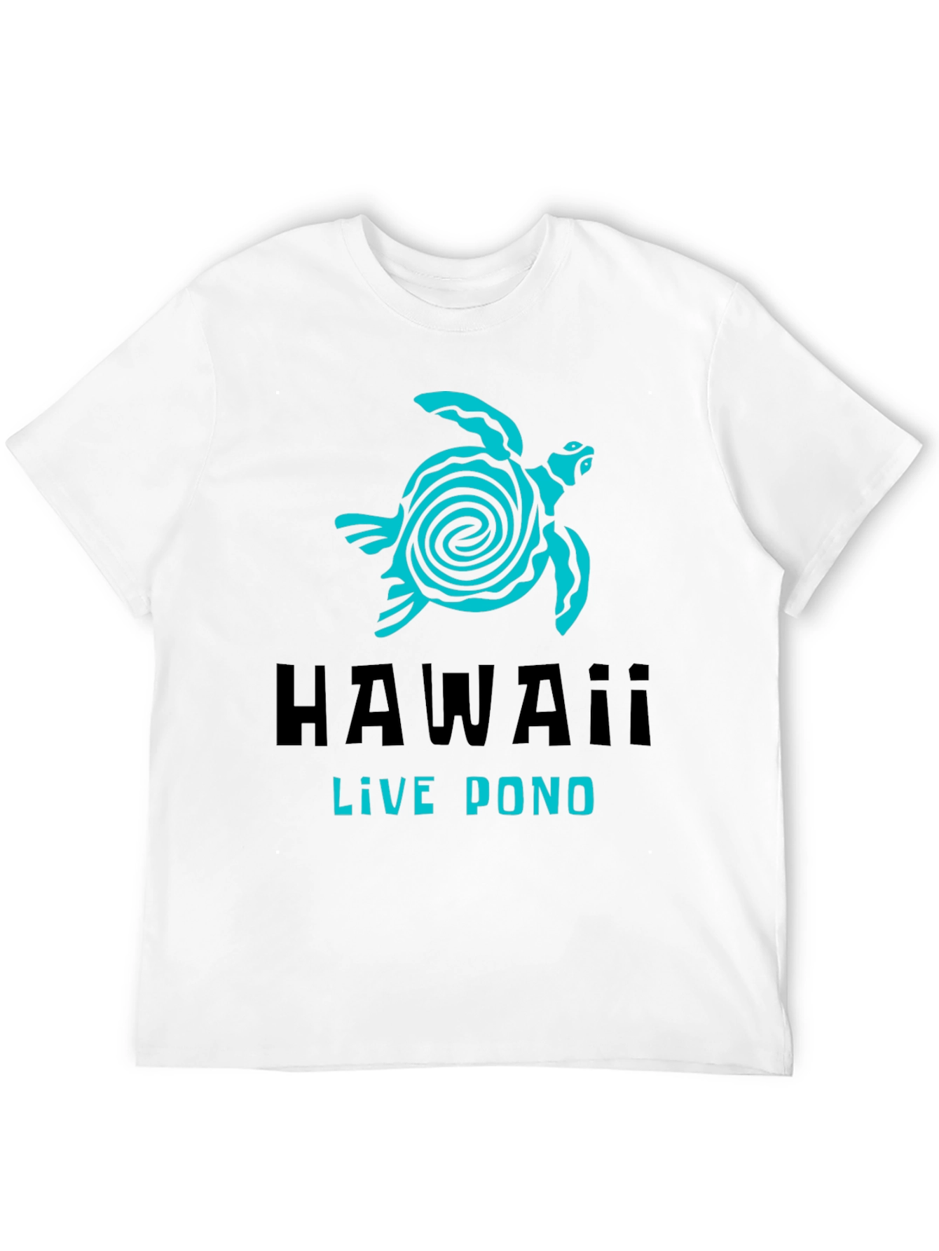 Hawaii Live Pono Turtle Graphic Tee