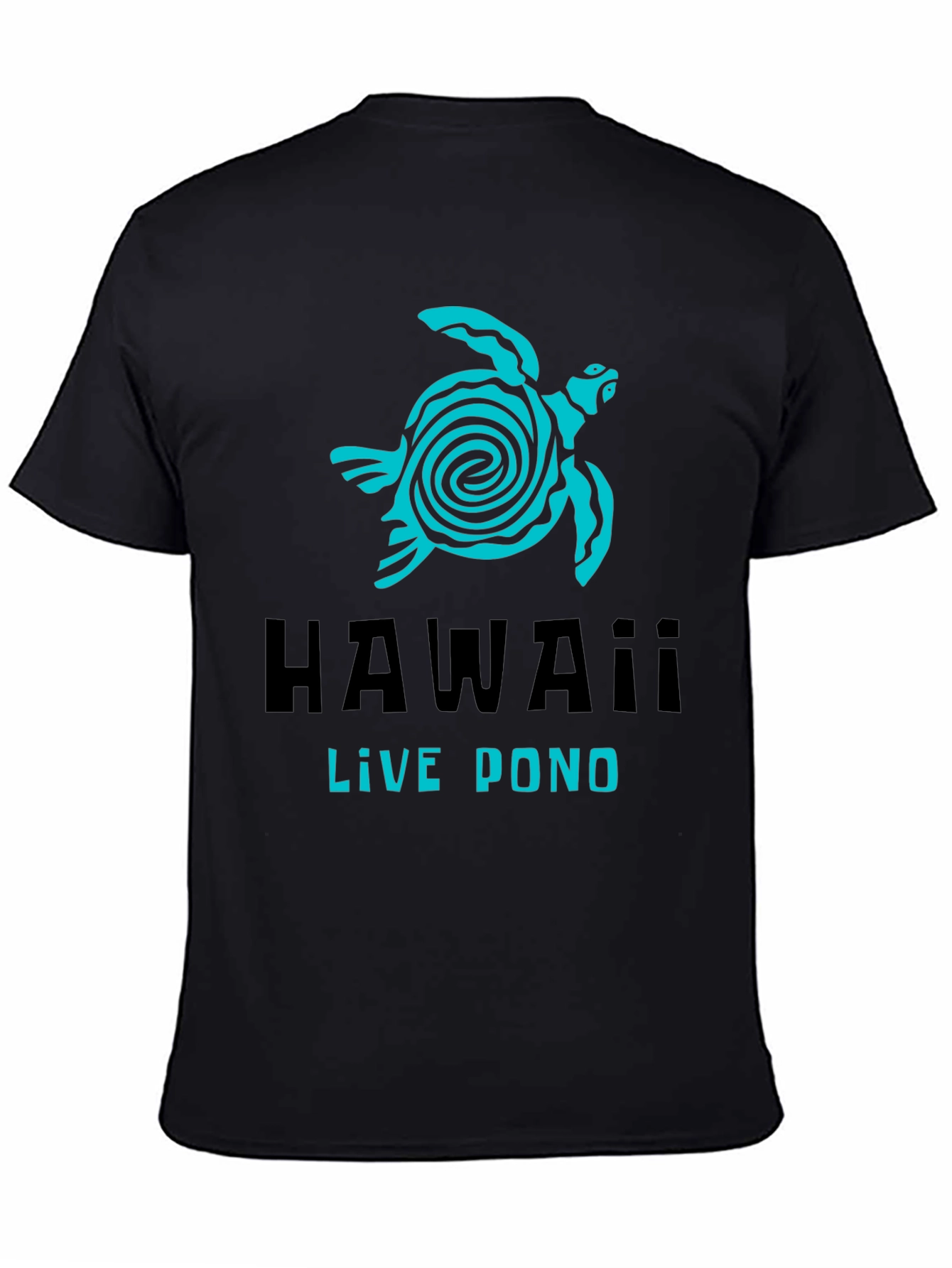 Hawaii Live Pono Turtle Graphic Tee