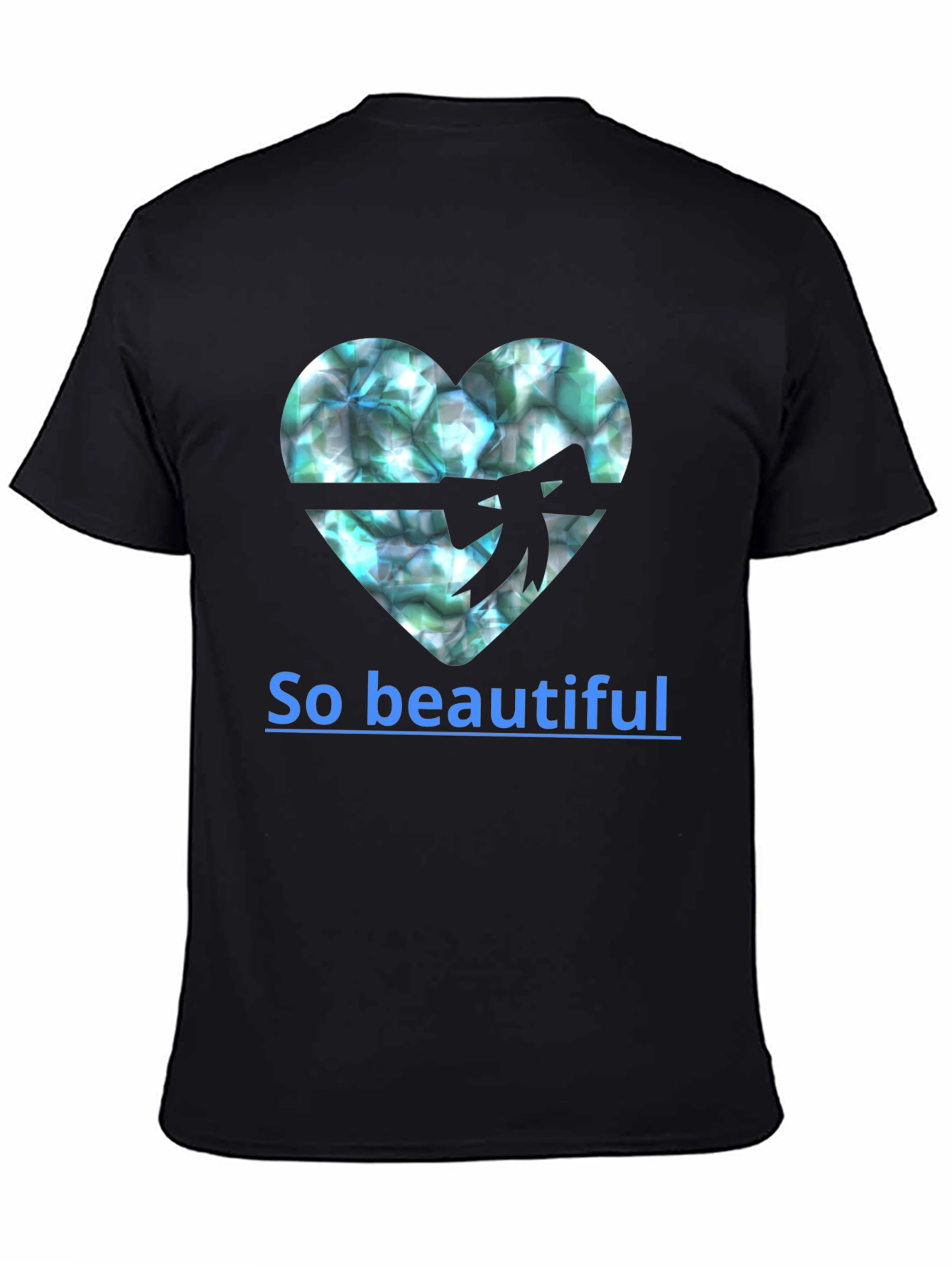 Heart Gemstone T-Shirt - So Beautiful