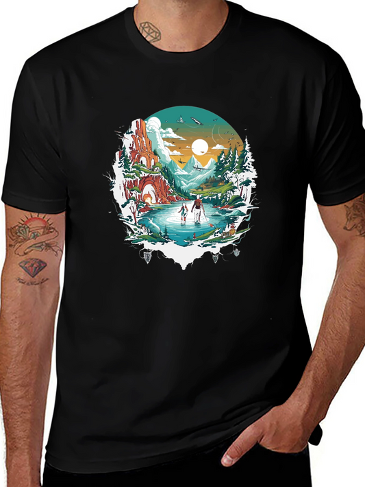 Nature Landscape Graphic T-Shirt