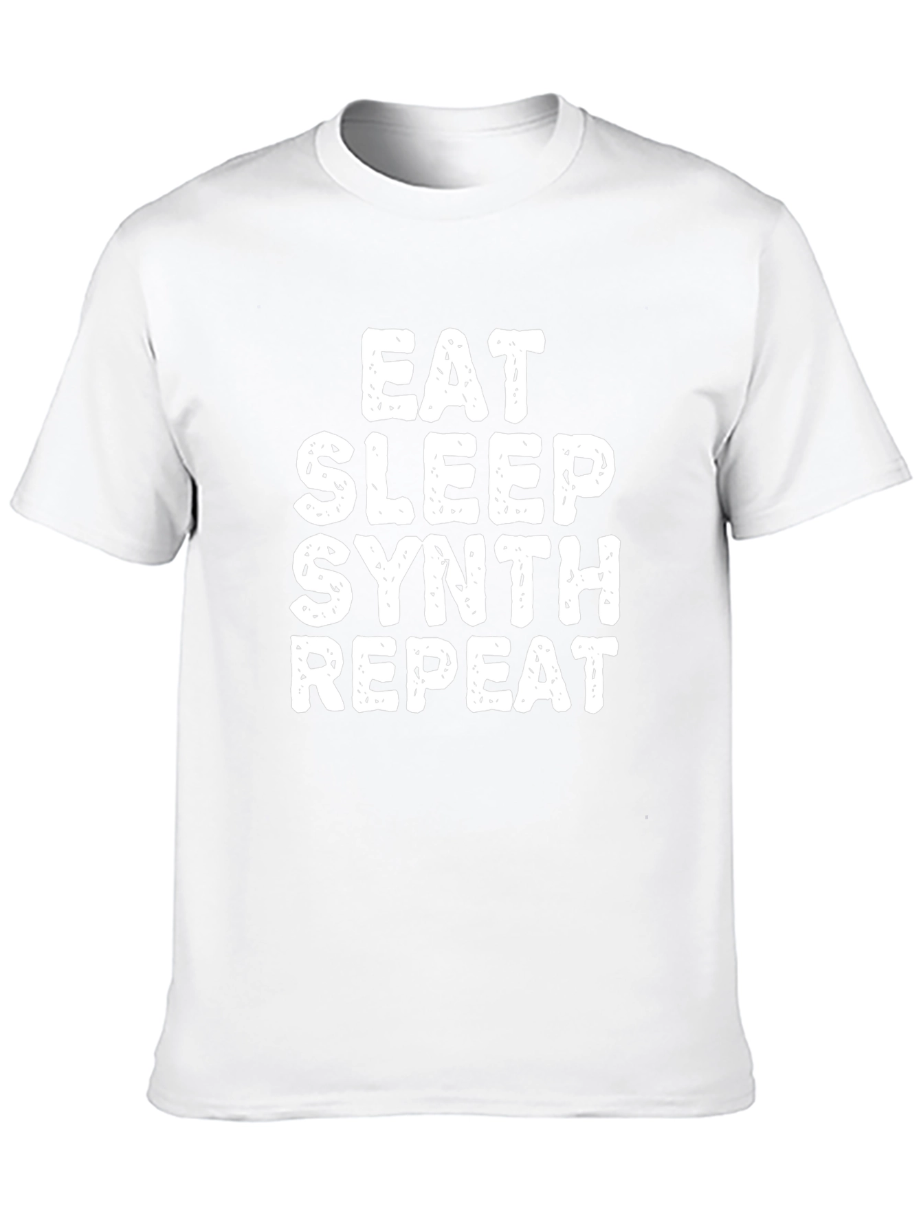 Eat Sleep Synth Repeat Black T-Shirt