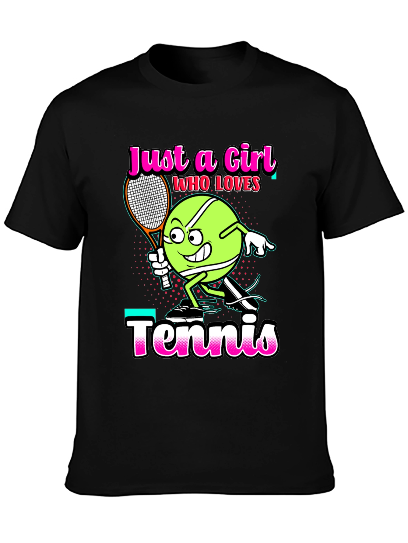 Just a Girl Who Loves Tennis T-Shirt