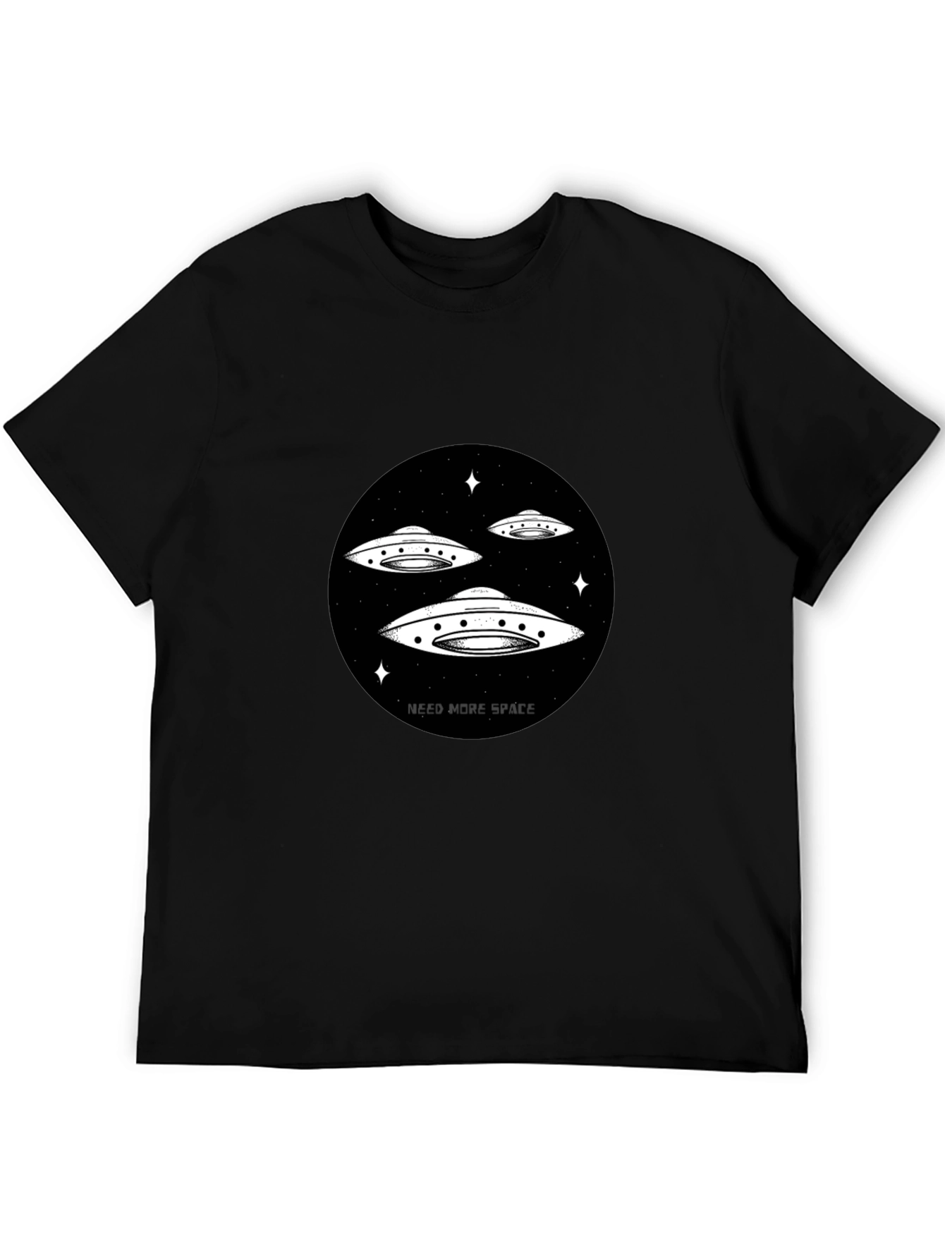 Need More Space UFO Graphic Tee