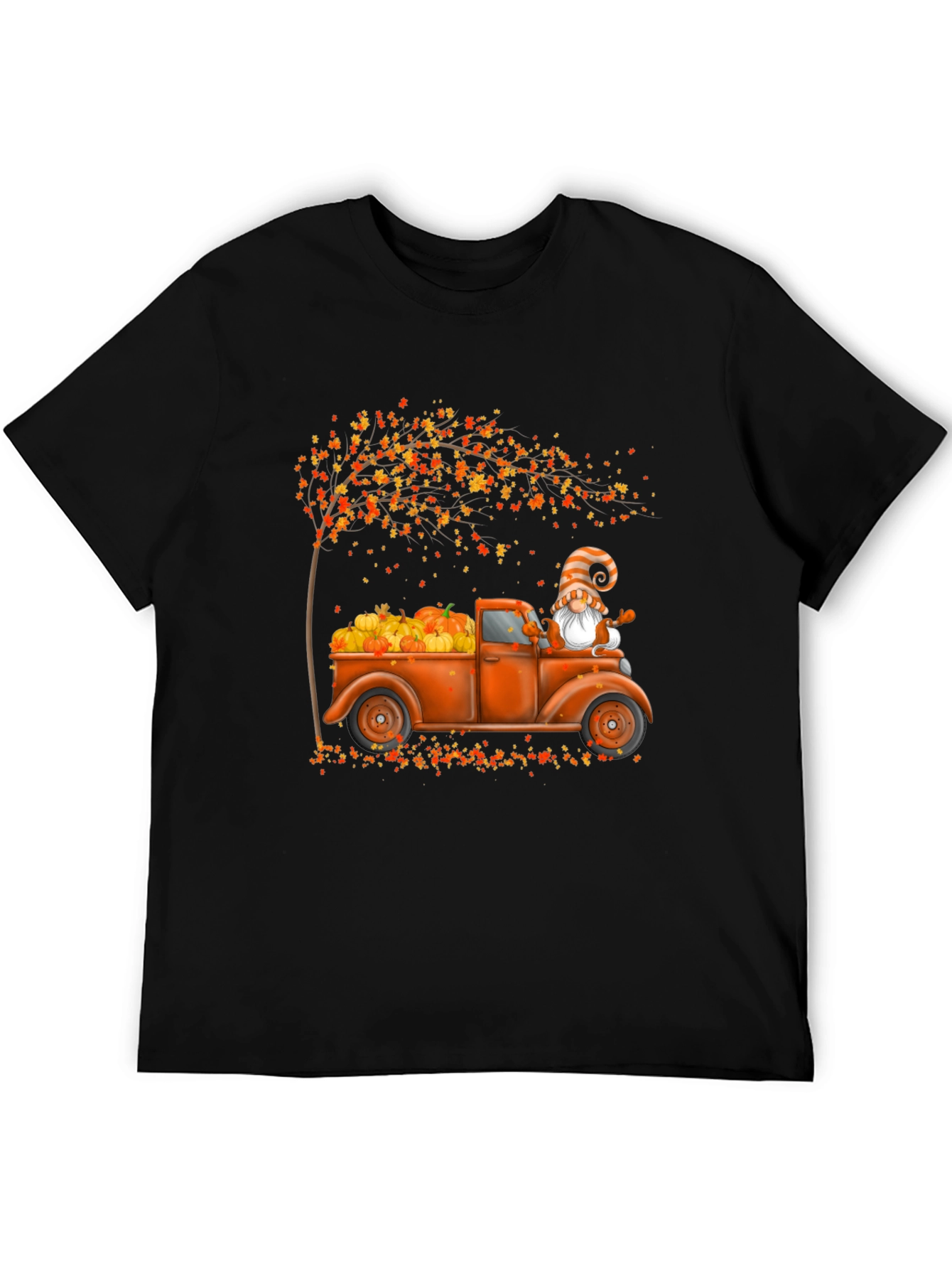 Fall Truck & Gnome Graphic Tee