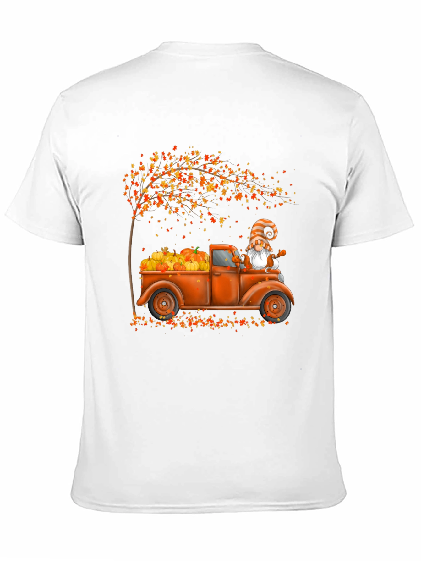 Fall Truck & Gnome Graphic Tee