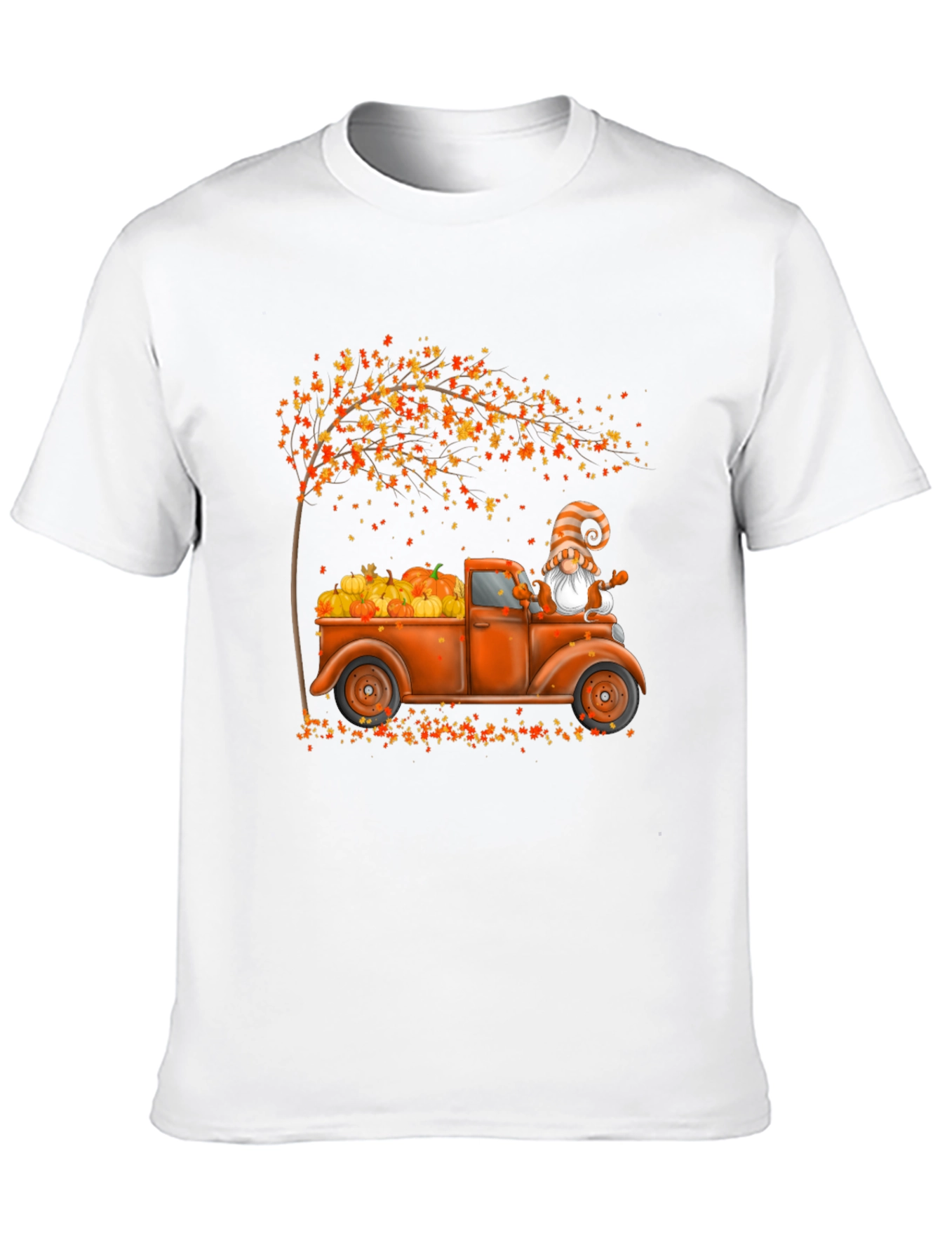 Fall Truck & Gnome Graphic Tee