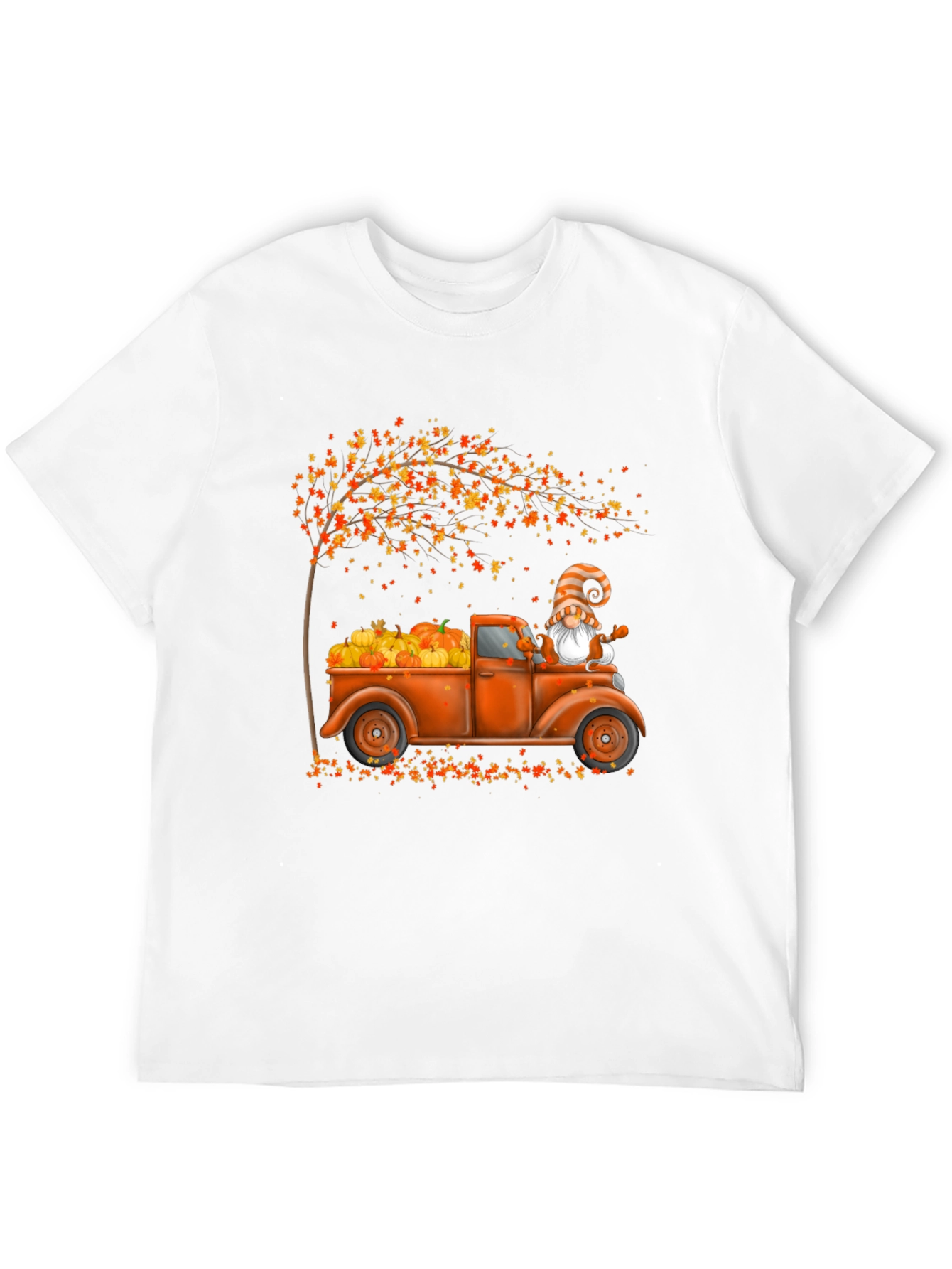 Fall Truck & Gnome Graphic Tee