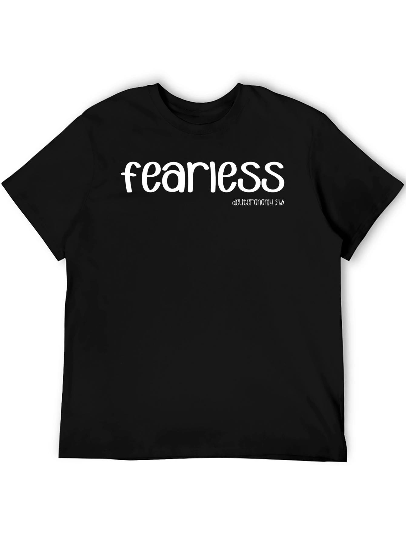 Fearless Graphic Tee - Black Unisex T-Shirt