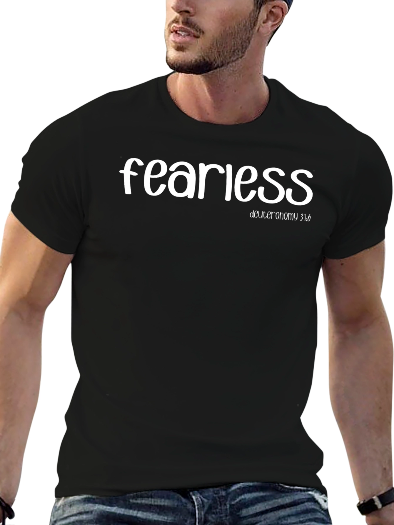 Fearless Graphic Tee - Black Unisex T-Shirt