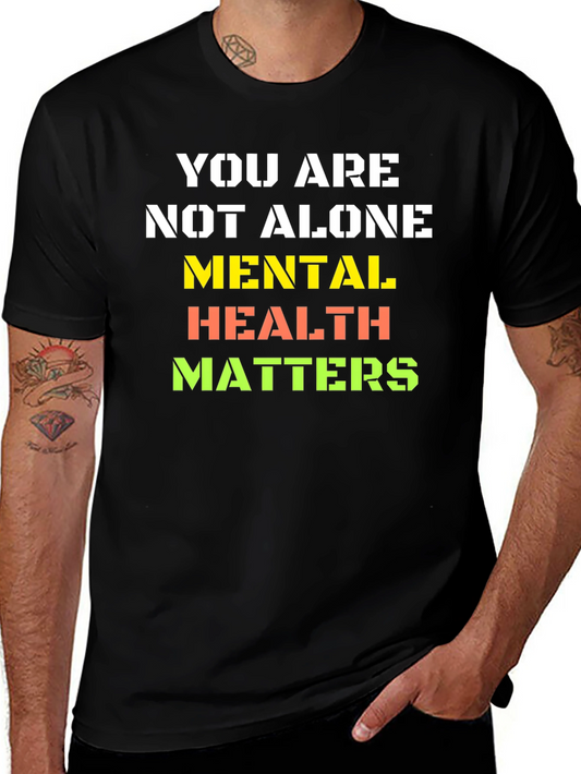 Mental Health Matters T-Shirt - Unisex Awareness Tee