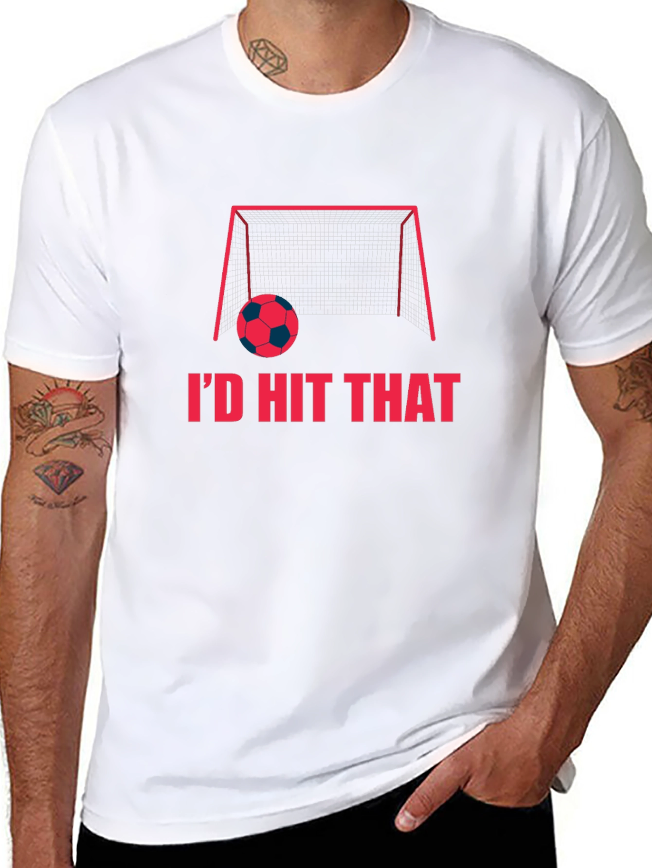 Id Hit That Soccer T-Shirt
