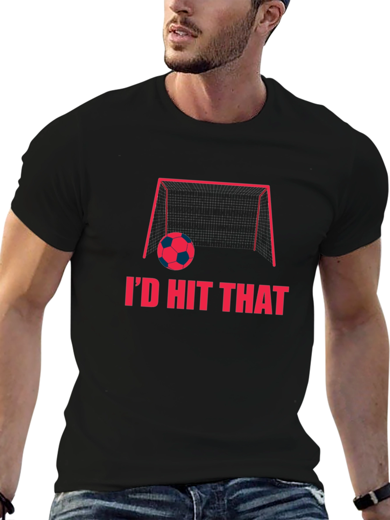 Id Hit That Soccer T-Shirt