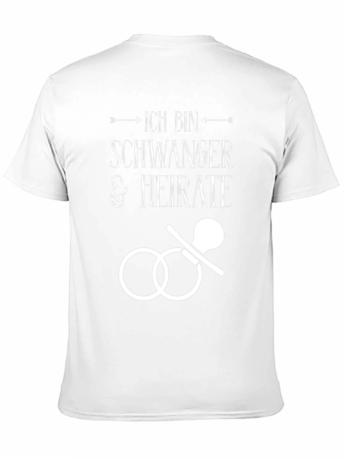 Ich Bin Schwanger & Heiratet T-Shirt