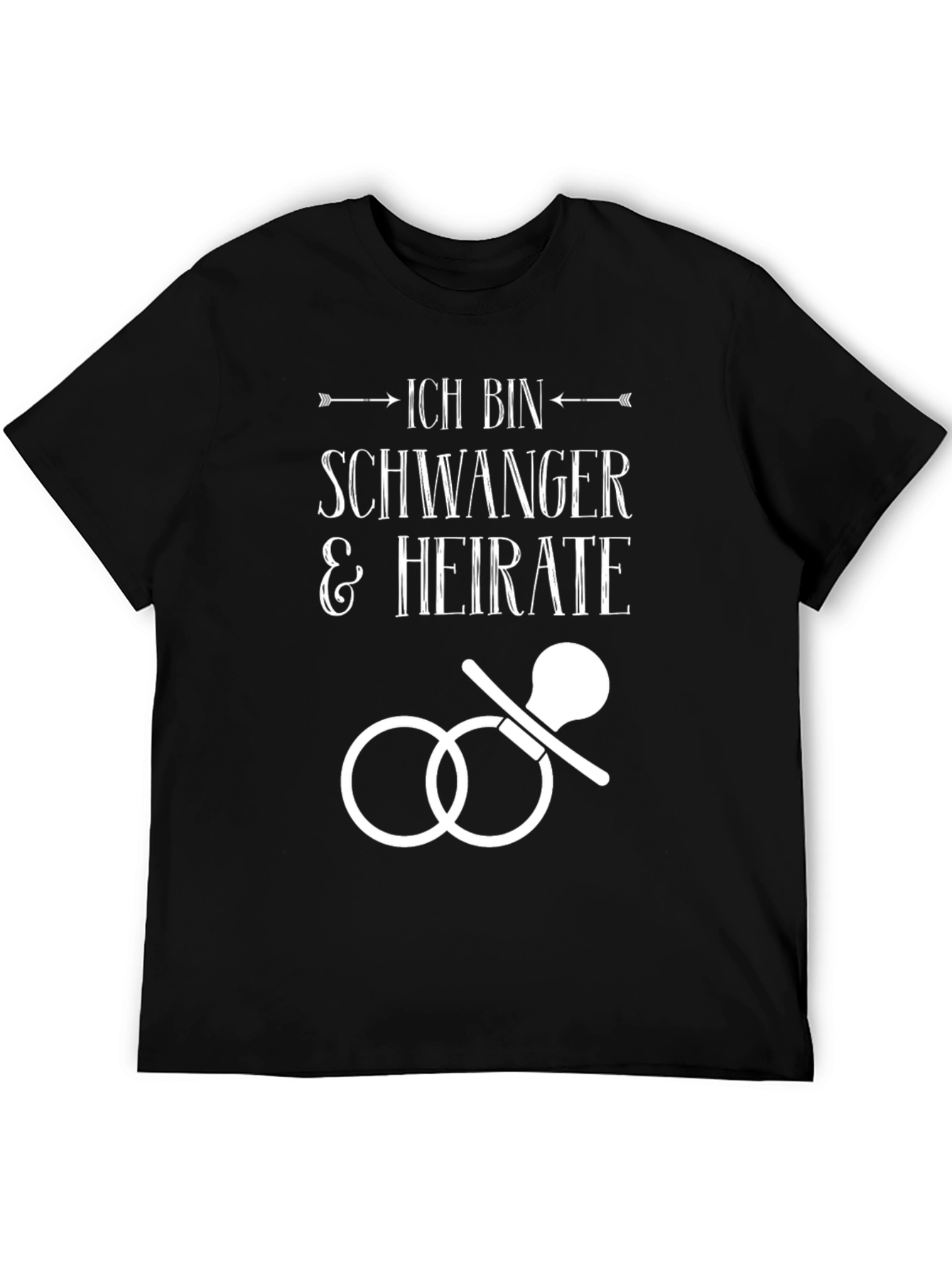 Ich Bin Schwanger & Heiratet T-Shirt
