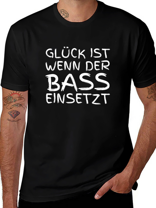 Bass Glück T-Shirt - Music Lover Tee