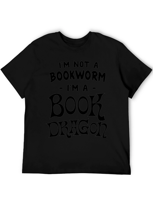 Book Dragon Tee - Novelty Reader T-Shirt