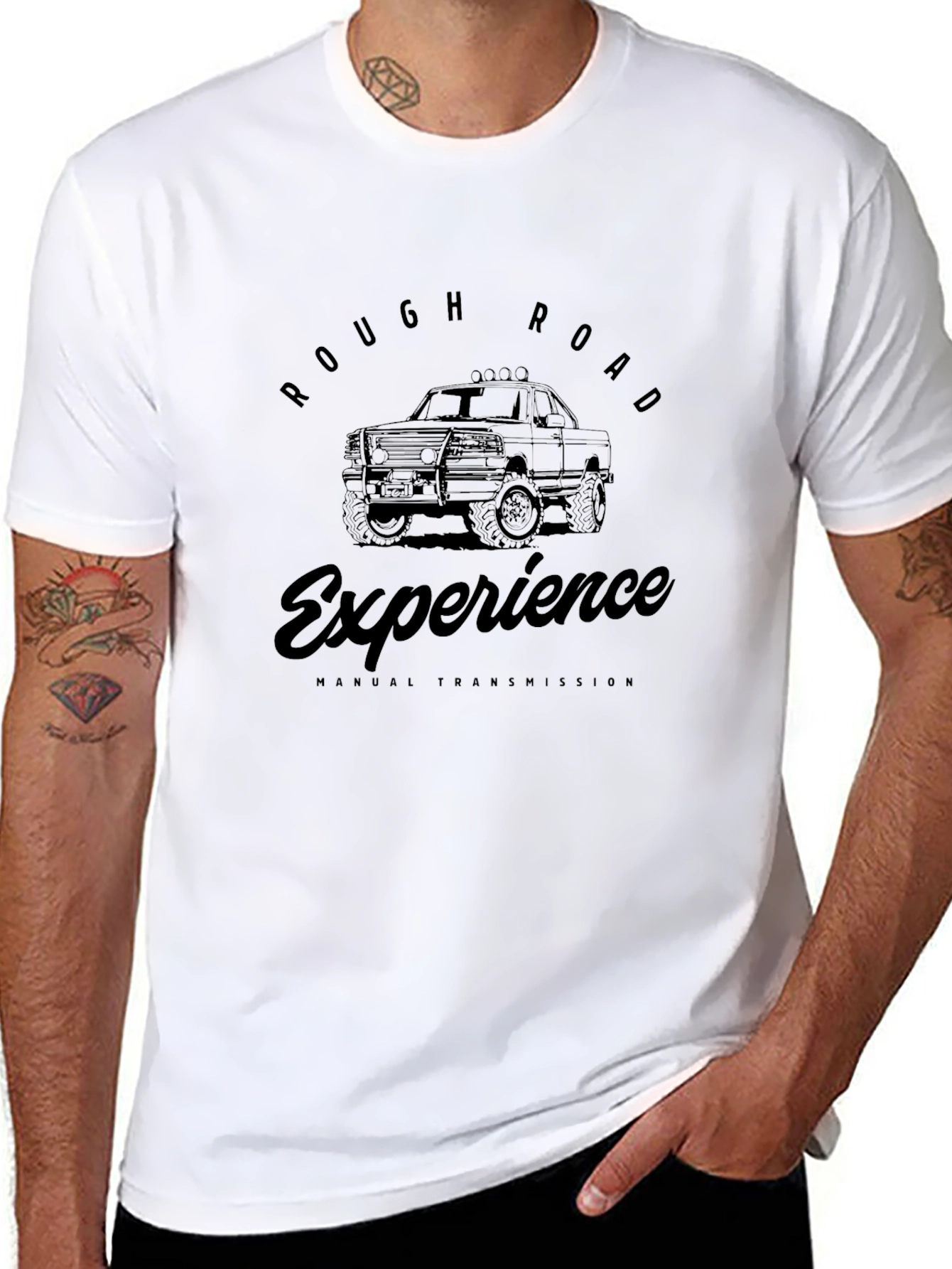 Rough Road Experience Truck Graphic Tee