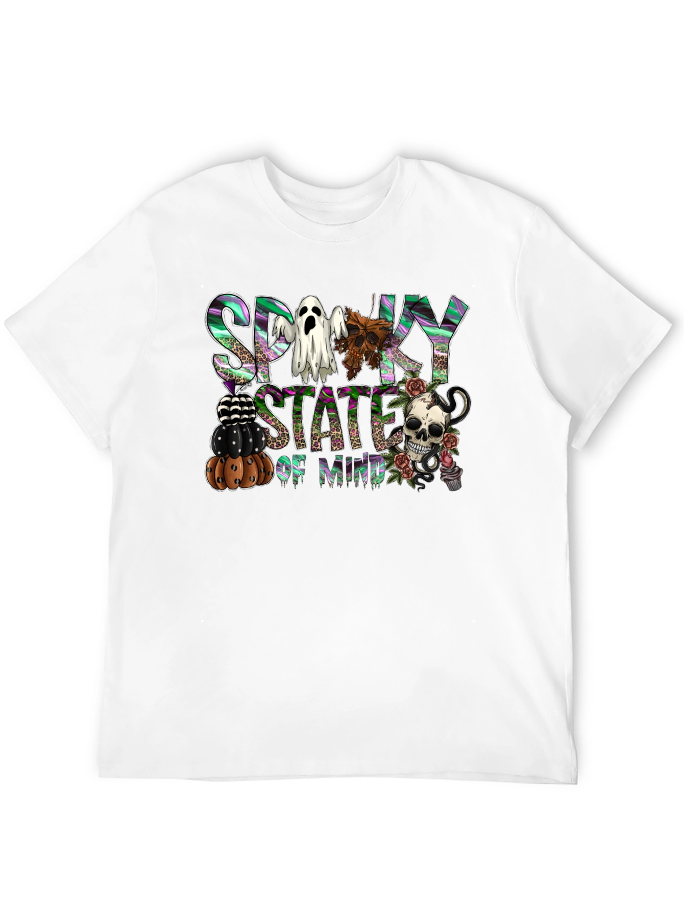 Spooky State of Mind Halloween Graphic T-Shirt