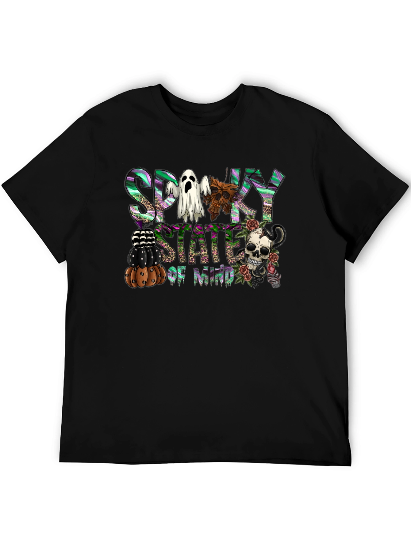Spooky State of Mind Halloween Graphic T-Shirt