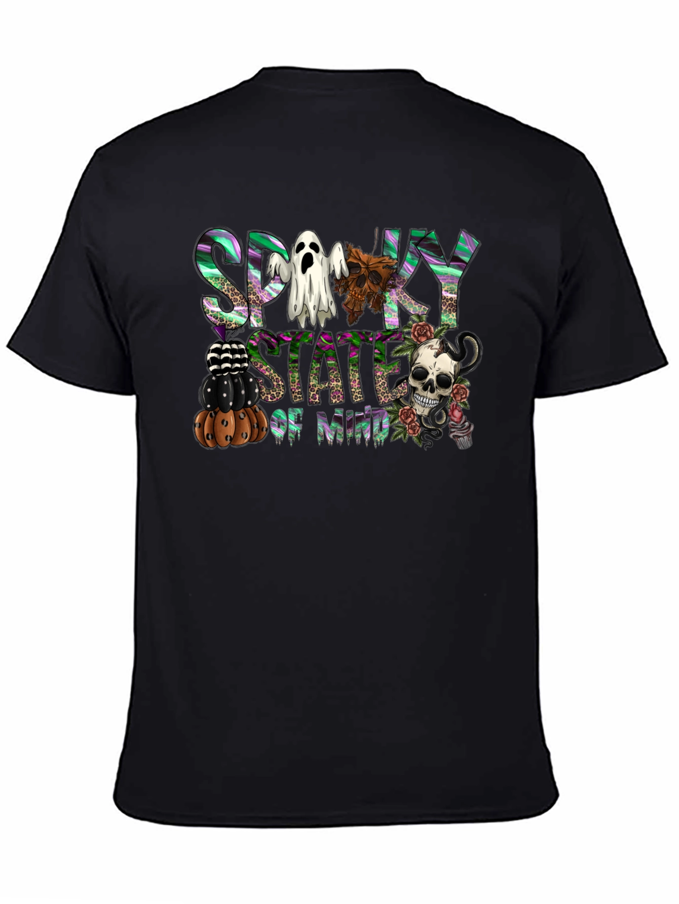 Spooky State of Mind Halloween Graphic T-Shirt