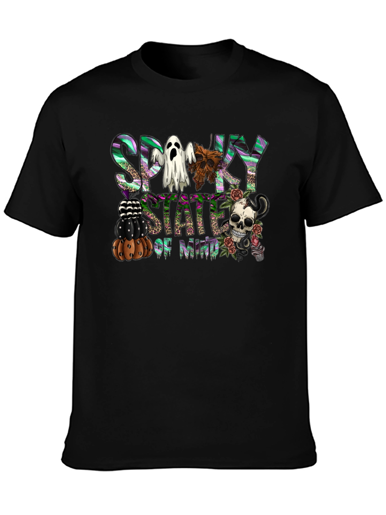 Spooky State of Mind Halloween Graphic T-Shirt