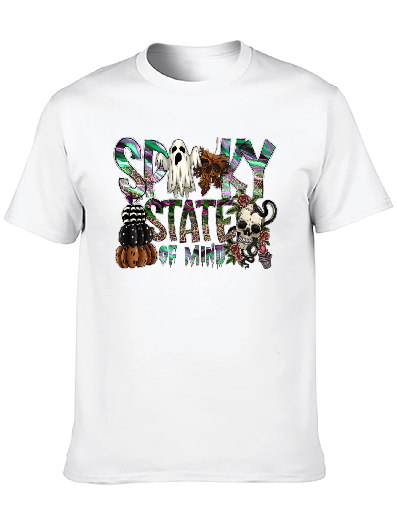 Spooky State of Mind Halloween Graphic T-Shirt
