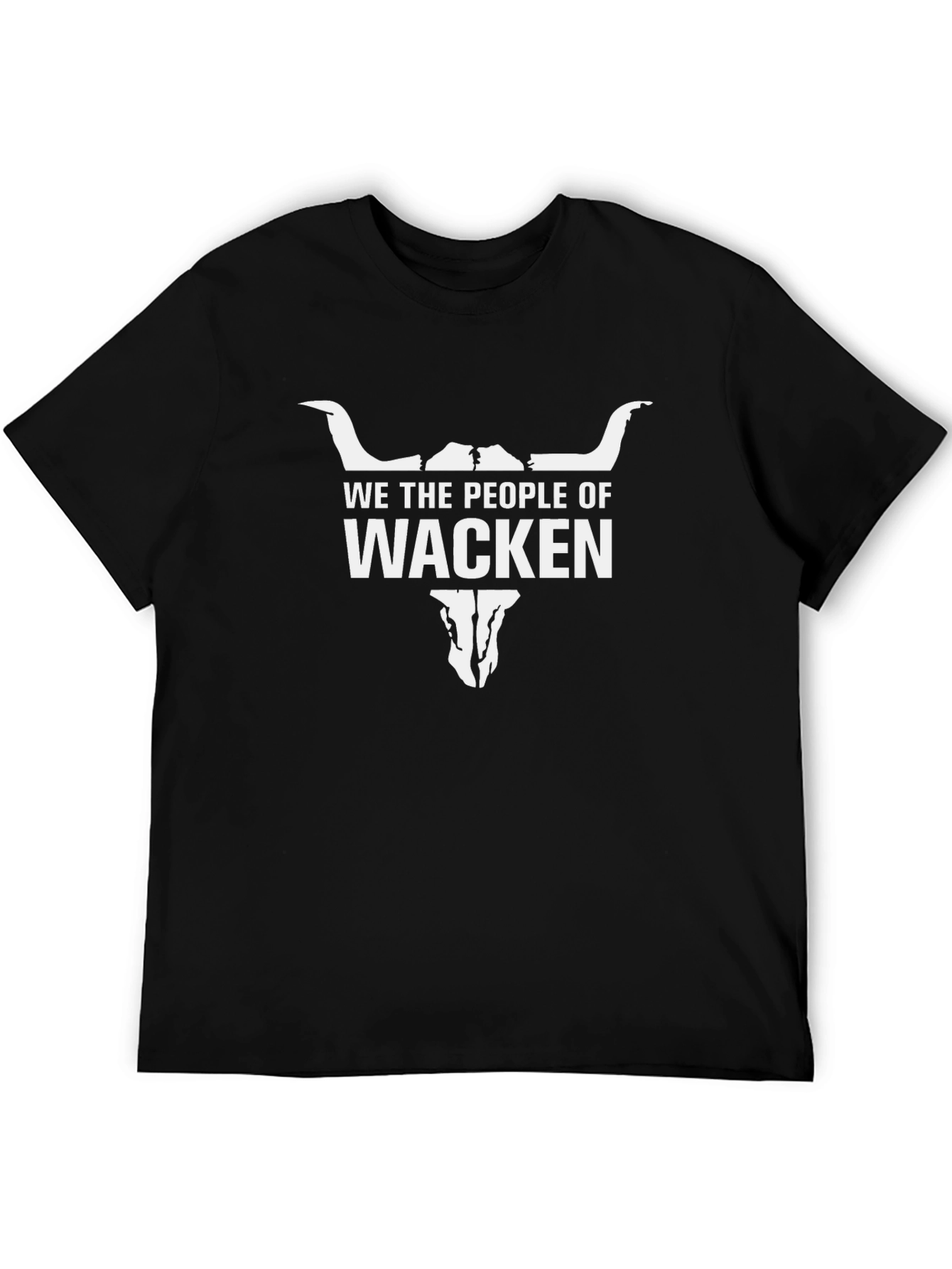 We The People of Wacken Black Graphic Tee
