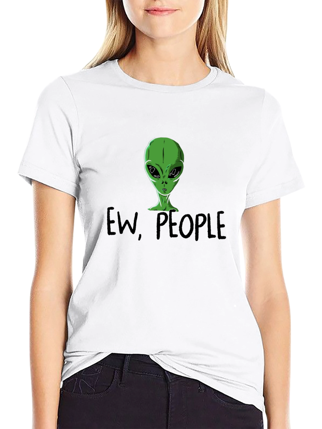 Ew People Alien Graphic Tee