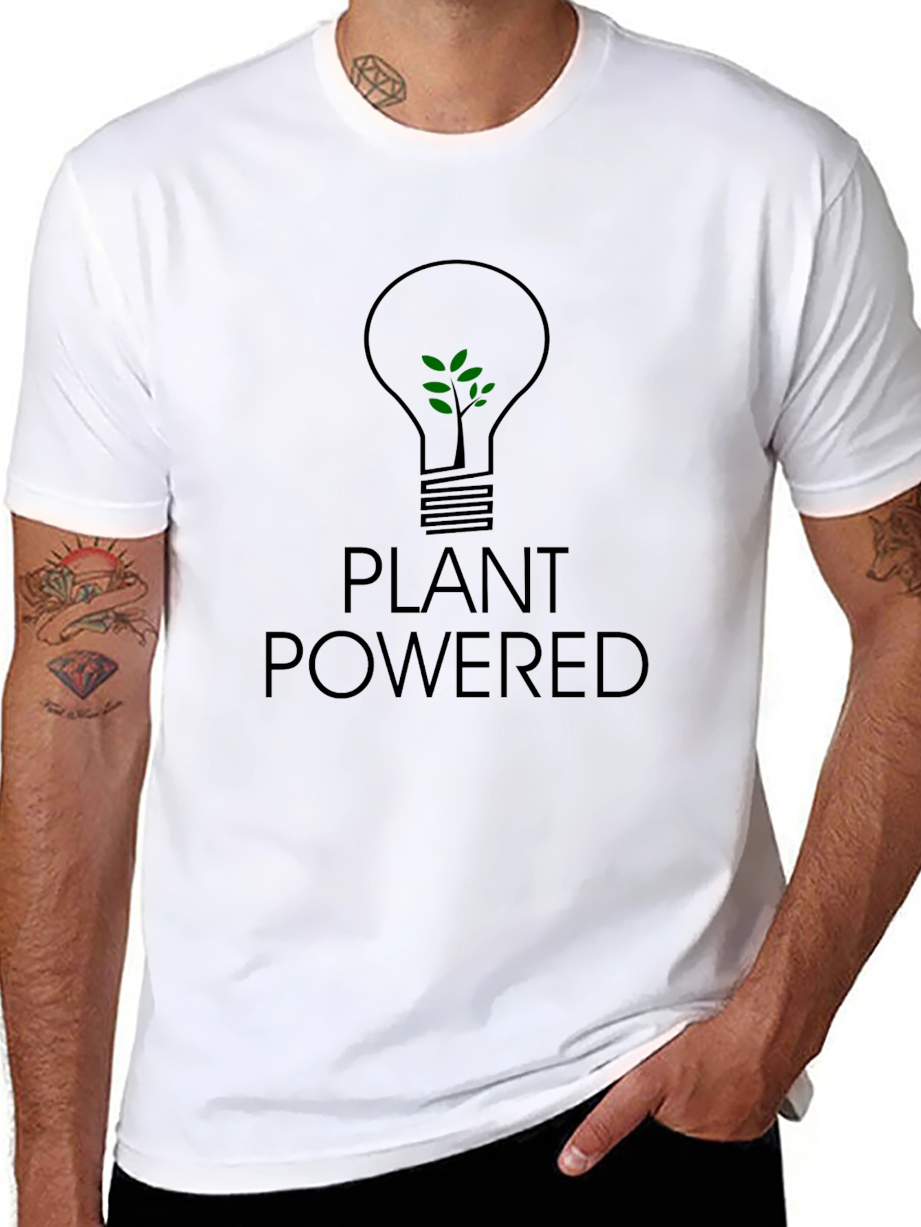 Plant Powered T-Shirt - Eco Friendly Fashion