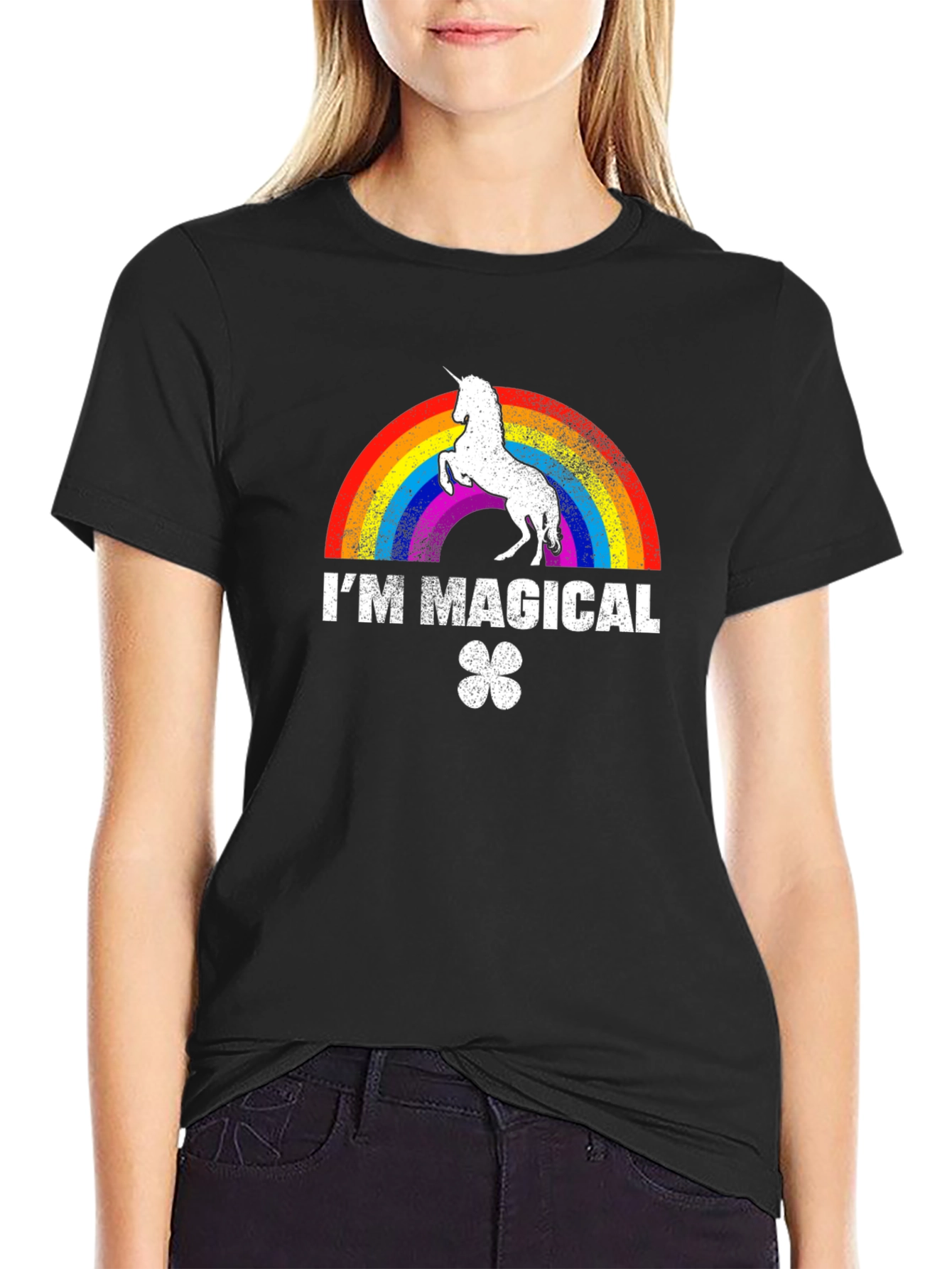 Im Magical Unicorn Rainbow T-Shirt