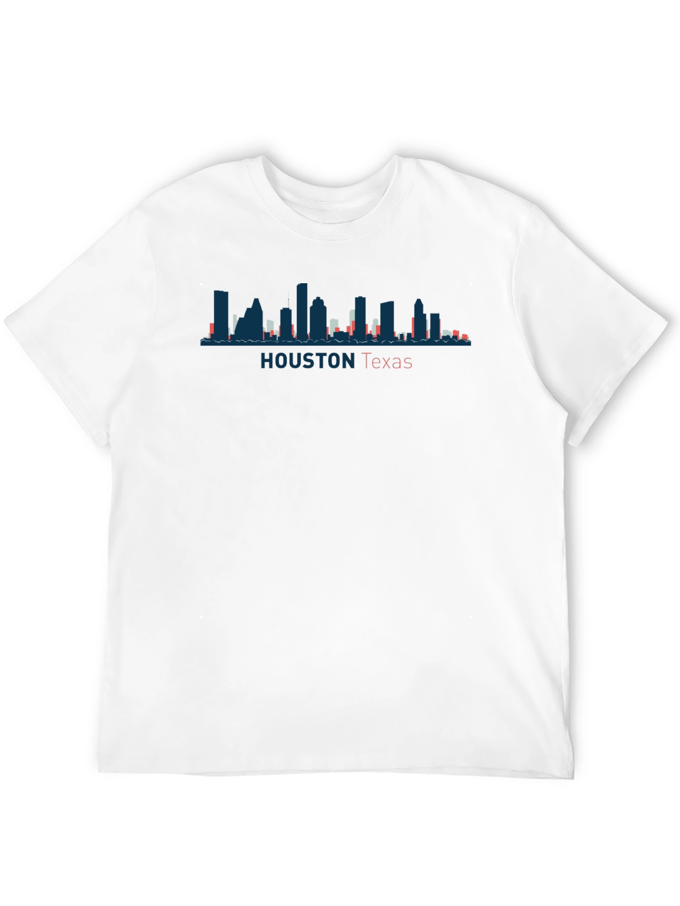 Houston Texas Skyline Graphic T-Shirt