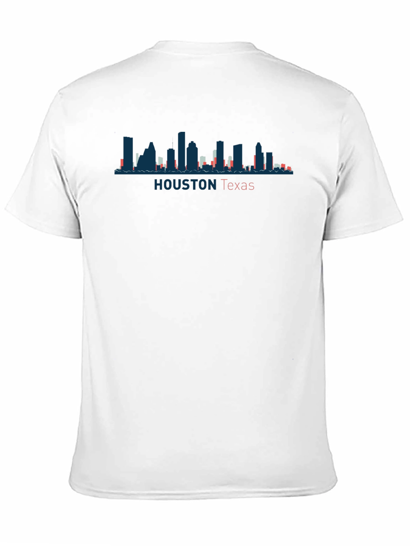 Houston Texas Skyline Graphic T-Shirt