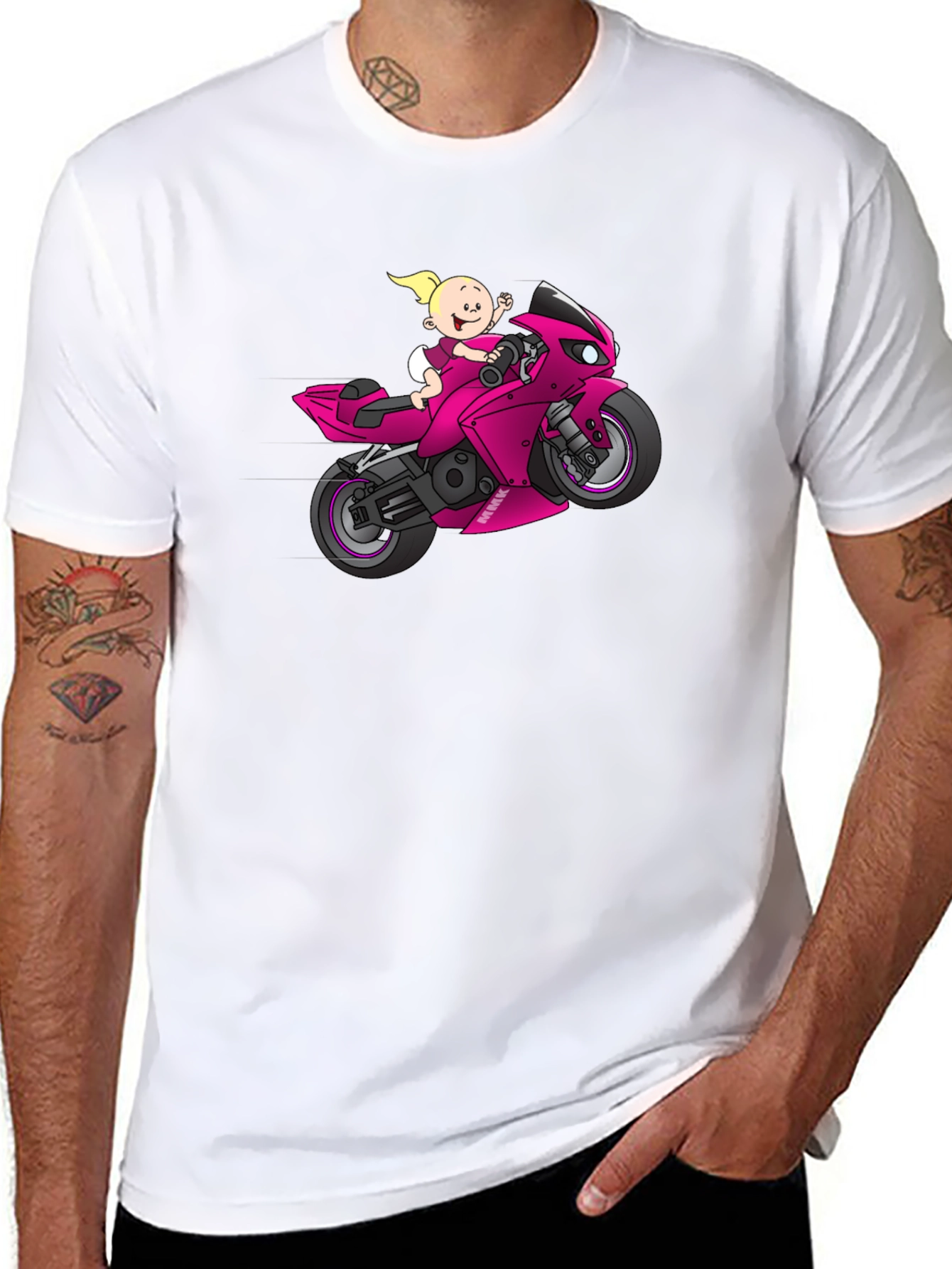Baby Rider Graphic T-Shirt - Fun & Unique Design