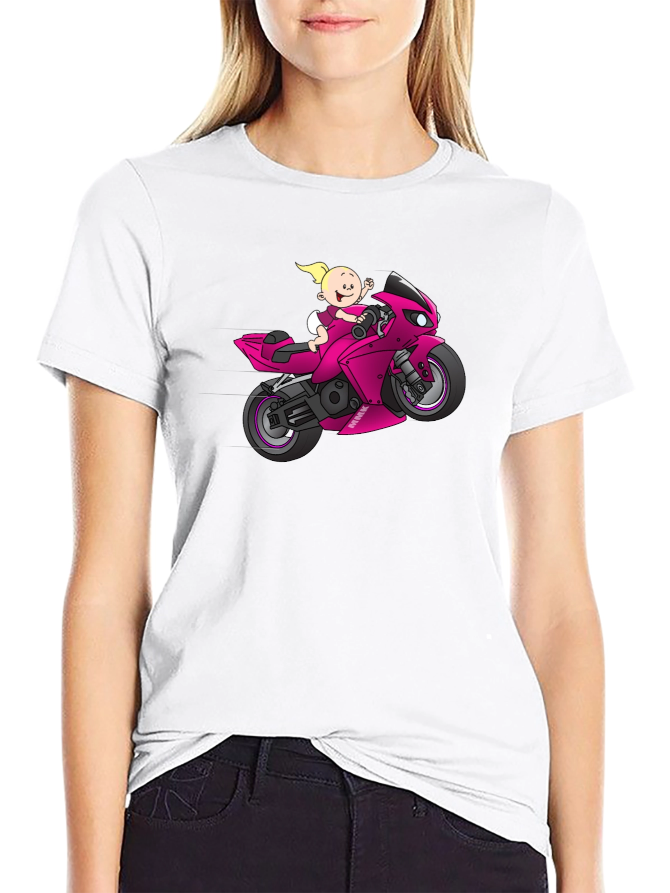Baby Rider Graphic T-Shirt - Fun & Unique Design