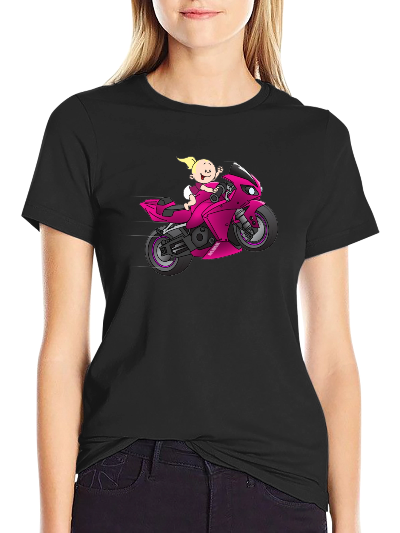 Baby Rider Graphic T-Shirt - Fun & Unique Design