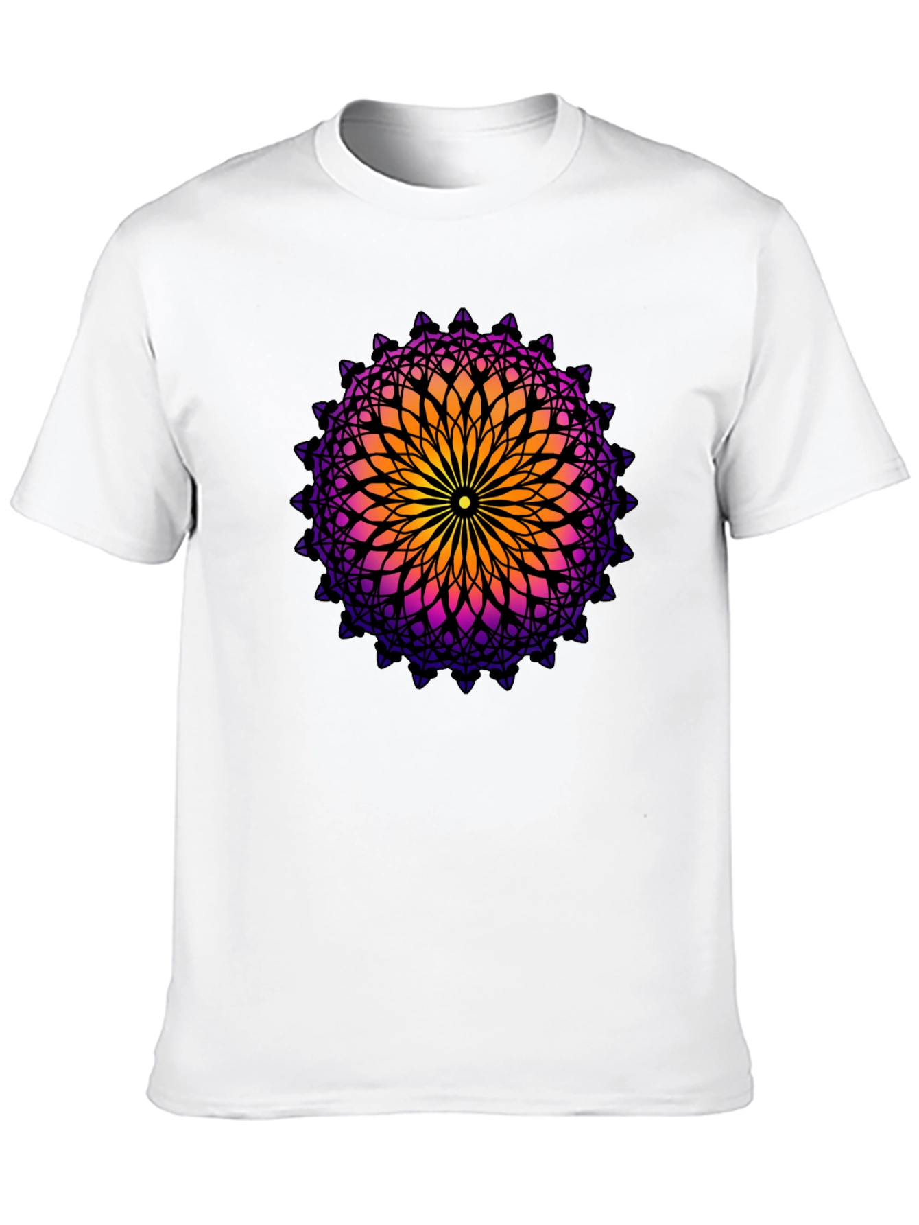 Geometric Mandala Graphic Tee