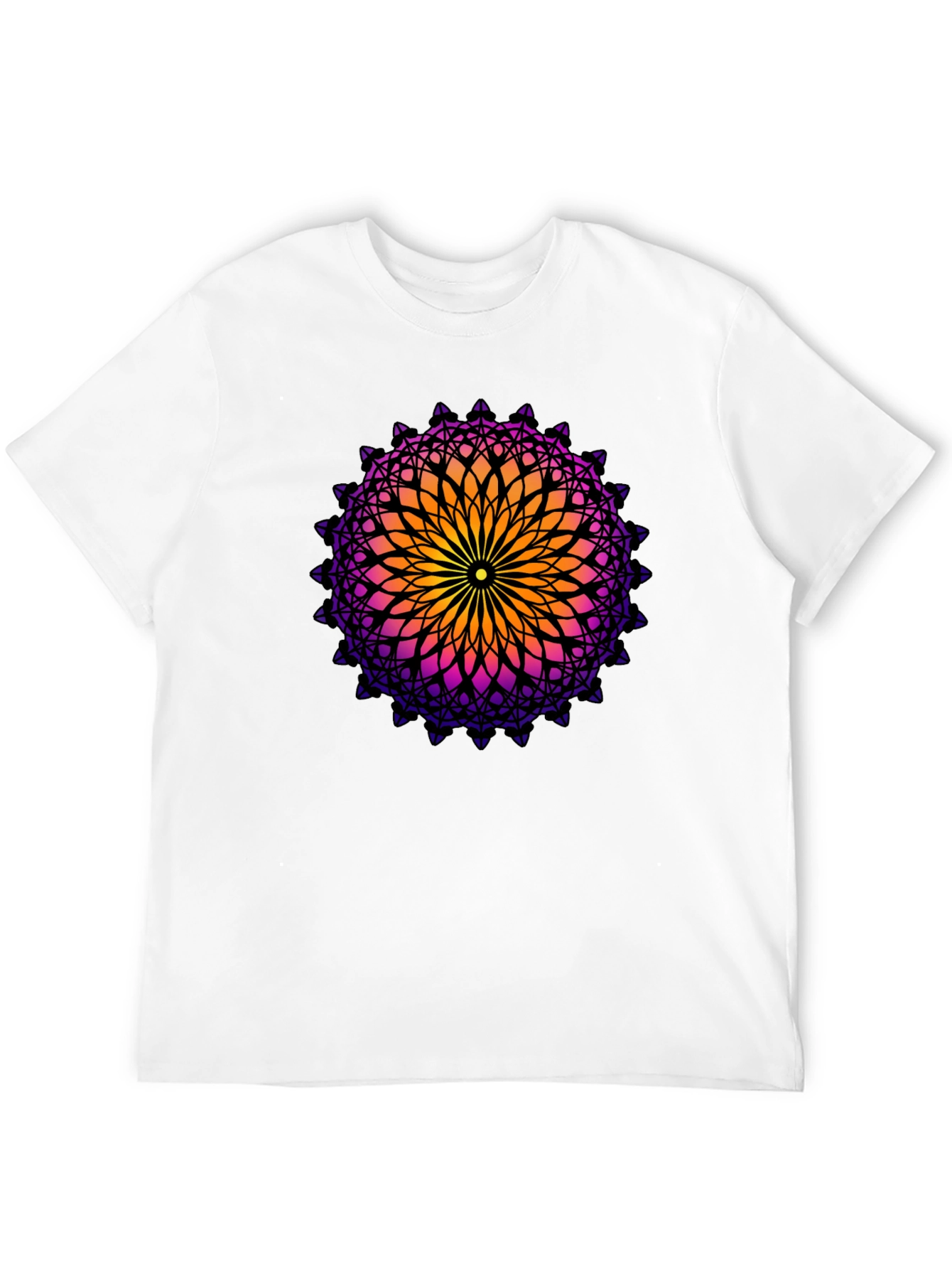 Geometric Mandala Graphic Tee