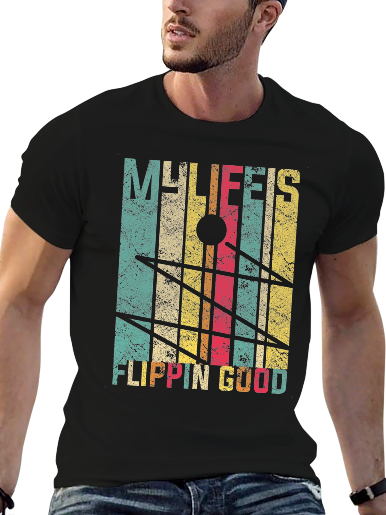 My Life is Flippin Good T-Shirt - Casual Style