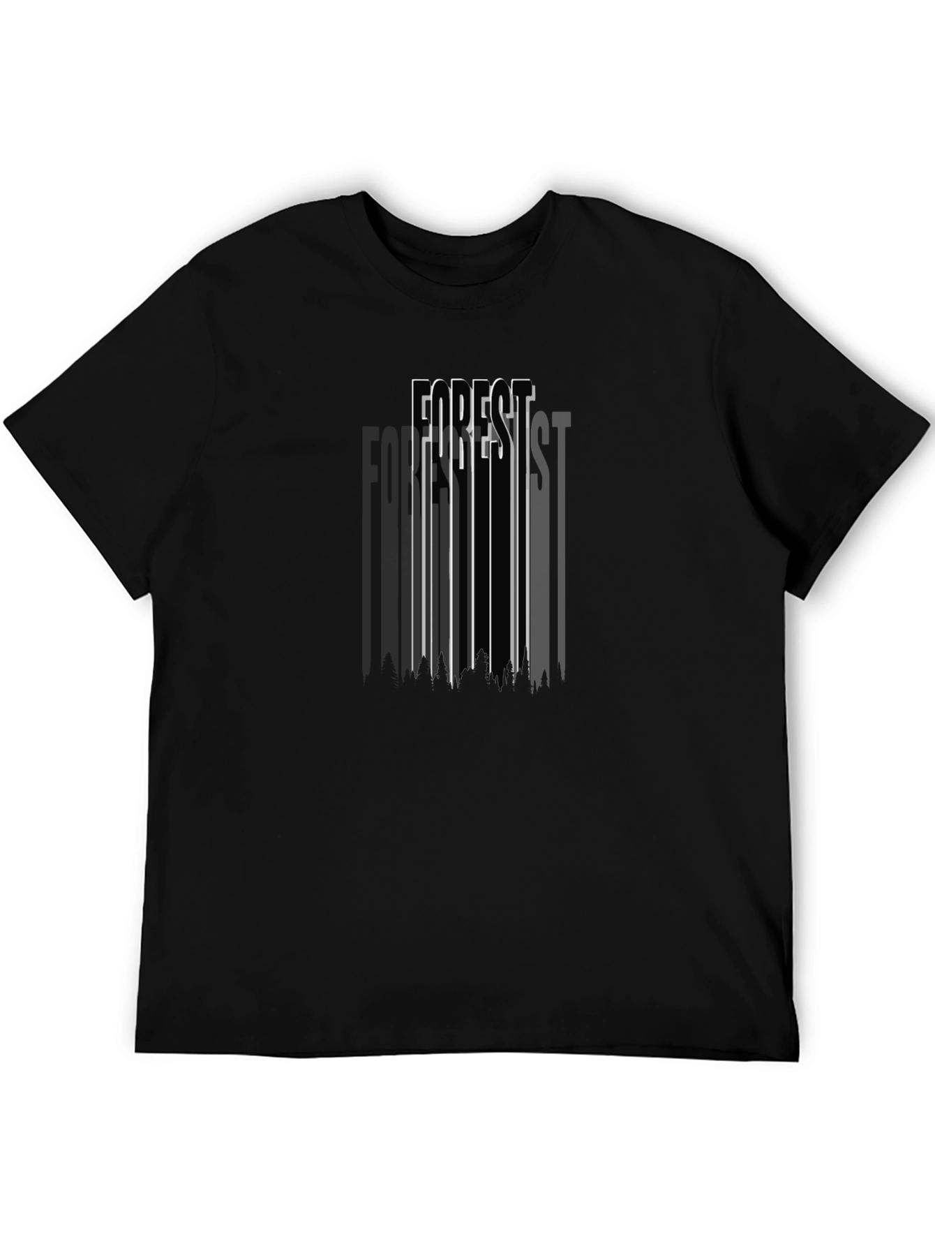 Black Forest Graphic Tee - Urban Style