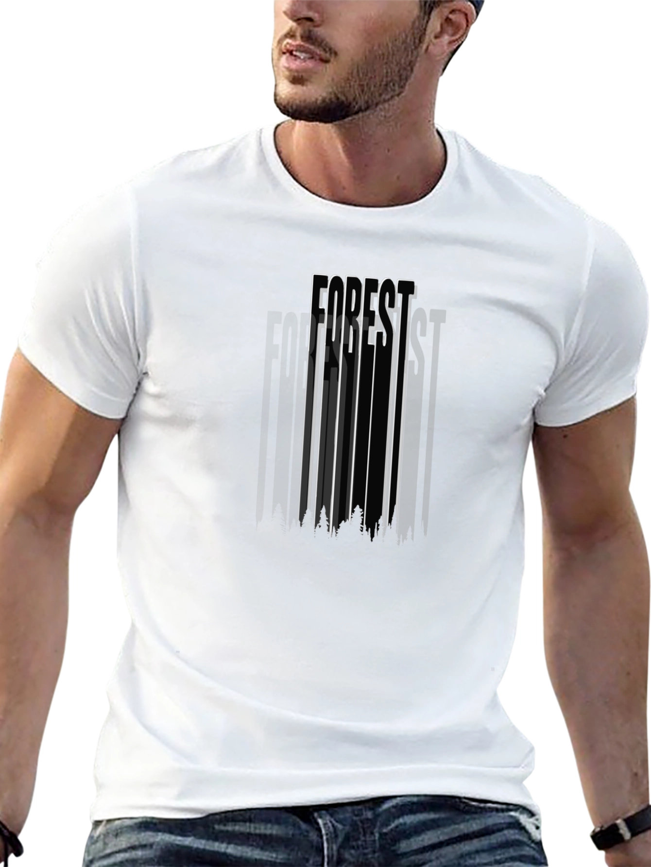 Black Forest Graphic Tee - Urban Style