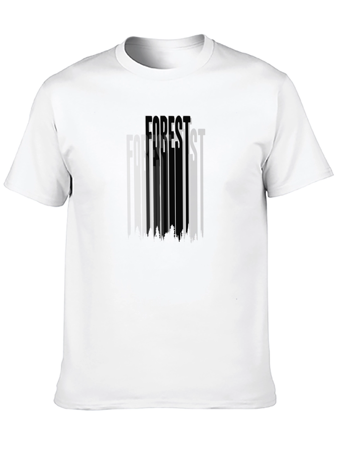 Black Forest Graphic Tee - Urban Style