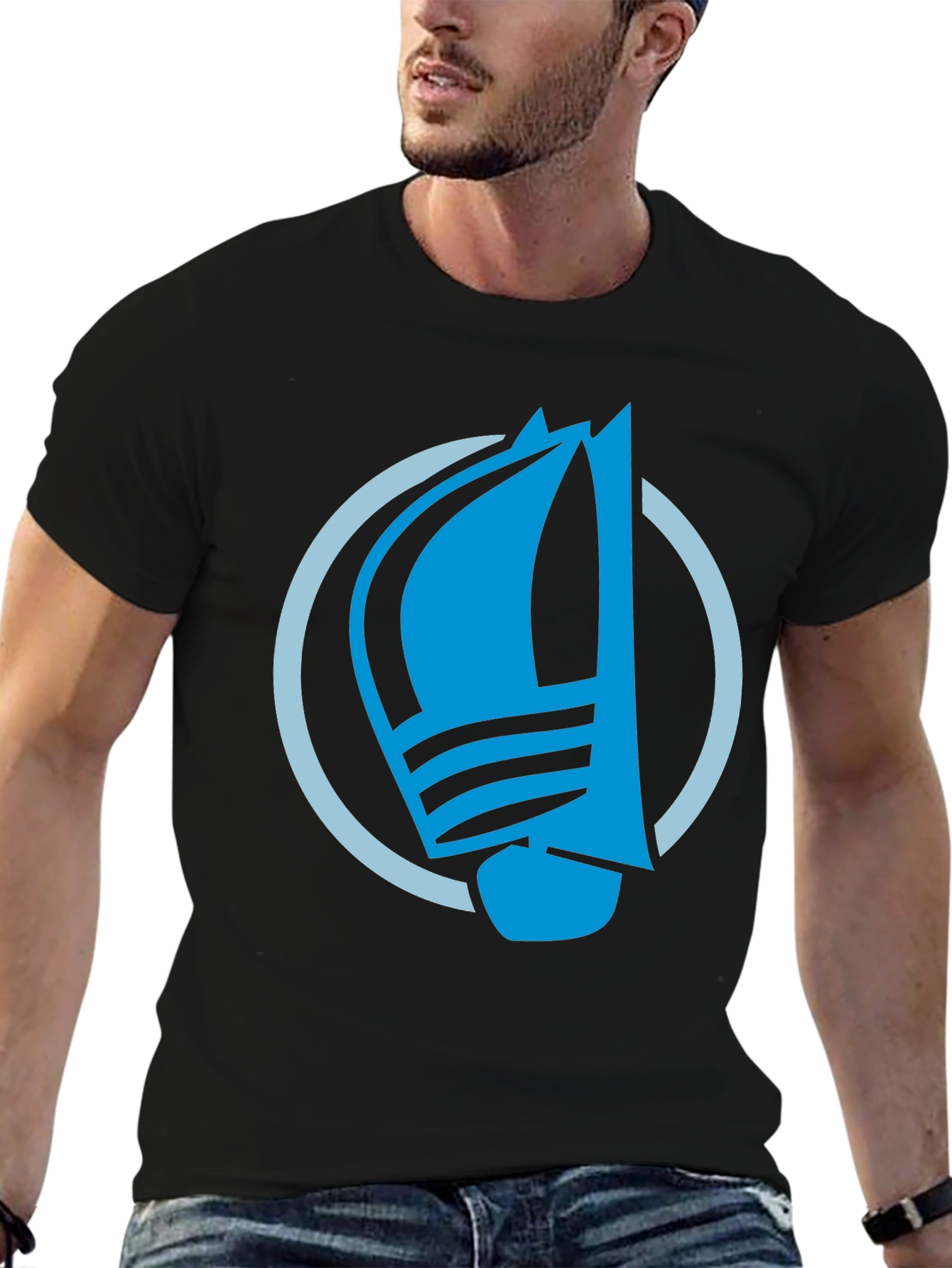 Sailing Boat Graphic T-Shirt - Stylish Nautical Design