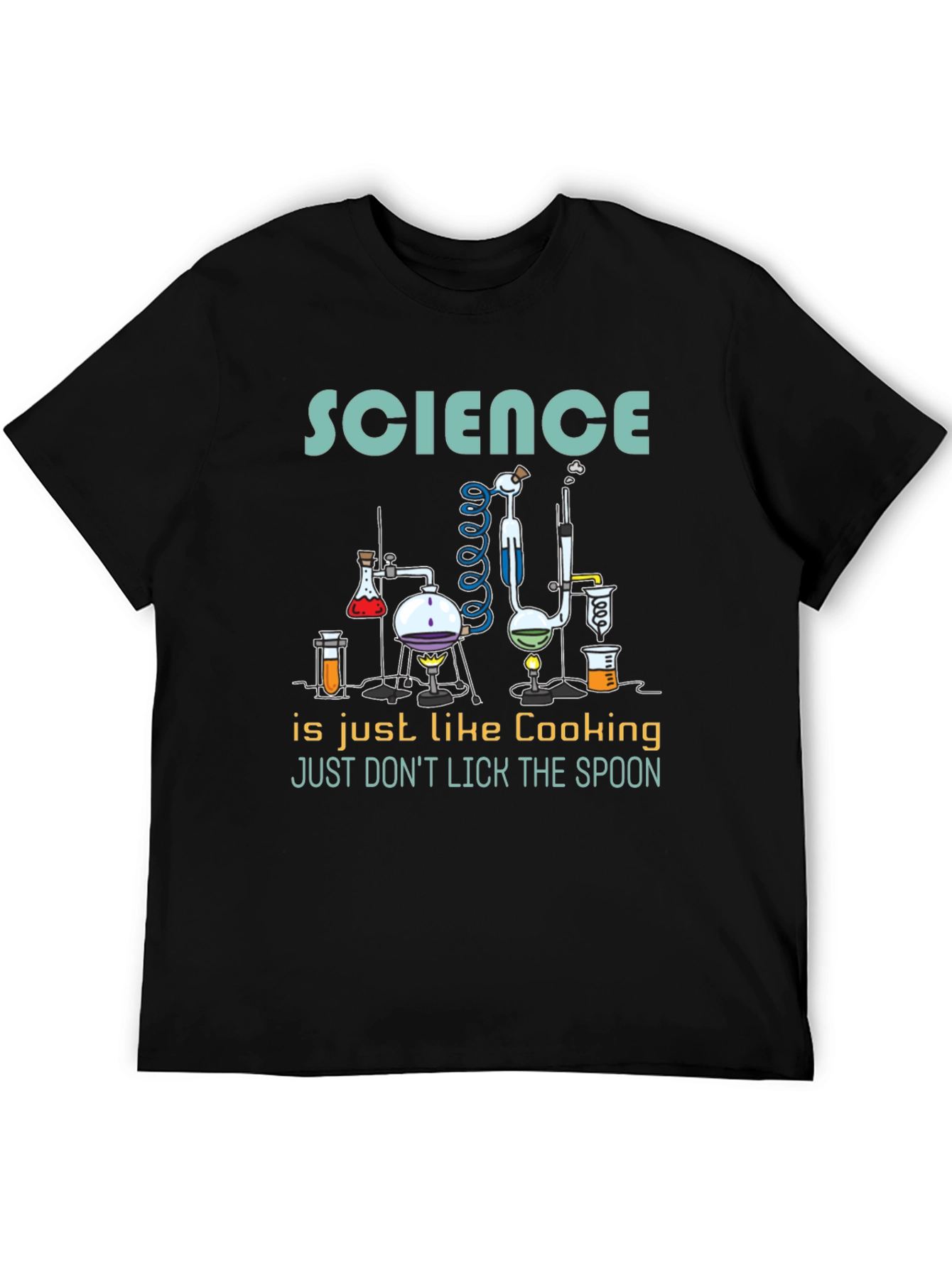 Science Cooking T-Shirt Funny Chemistry Tee