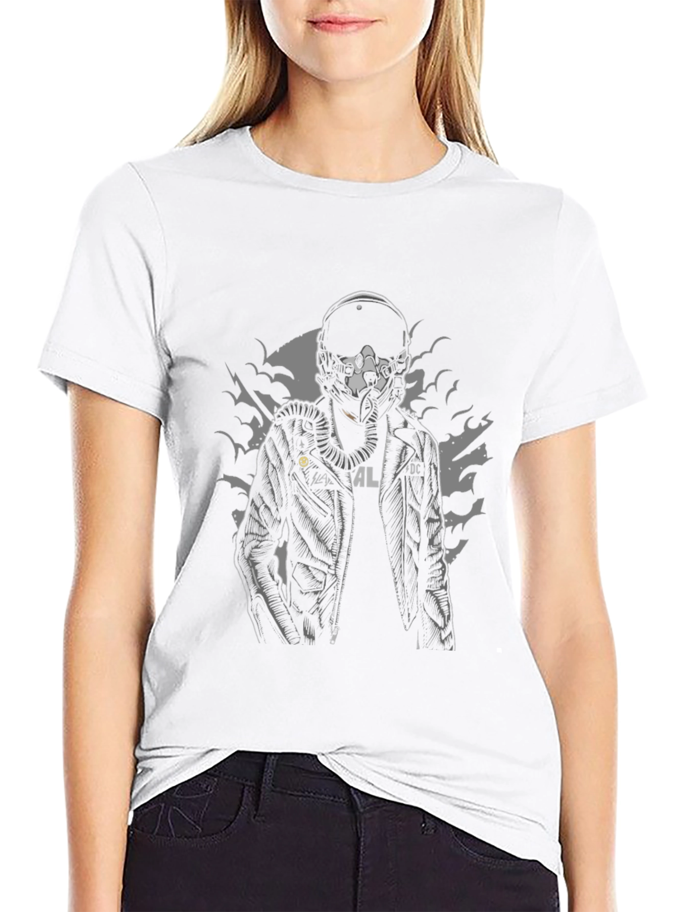 Pilot Graphic Black T-Shirt