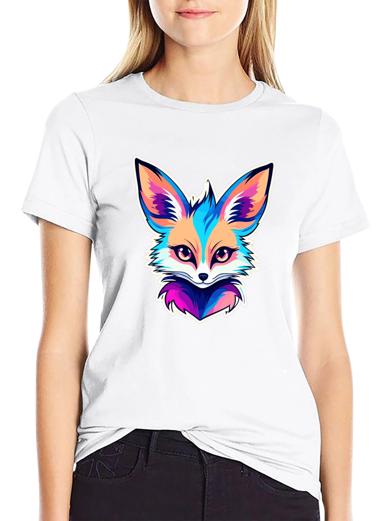 Vivid Fox Graphic T-Shirt - Stylish & Unique
