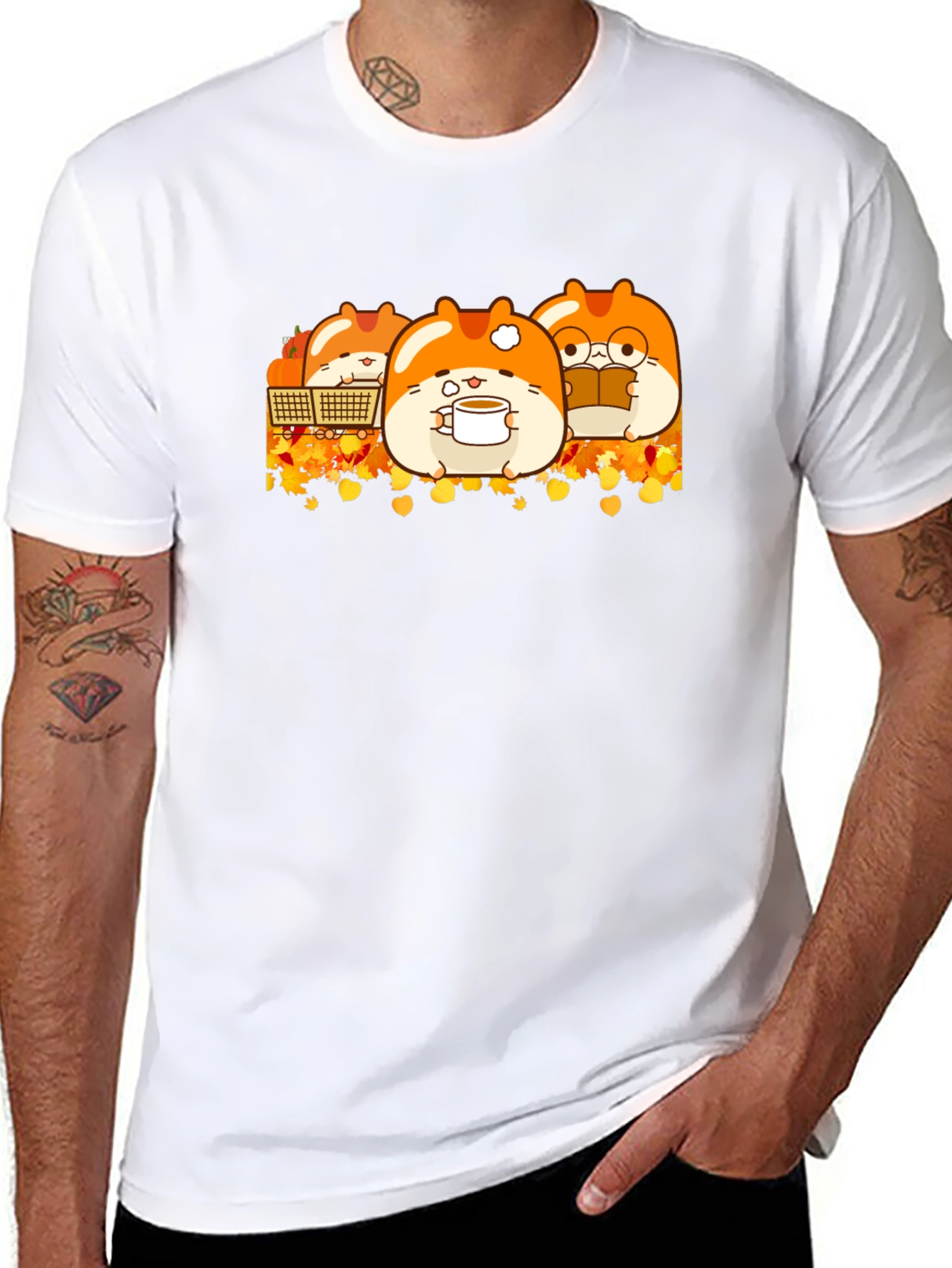 Cute Hamster Graphic Tee